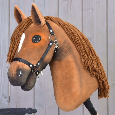 Hobby Horse Pippa, fekete kötőfékkel